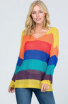 Rainbow sweaters